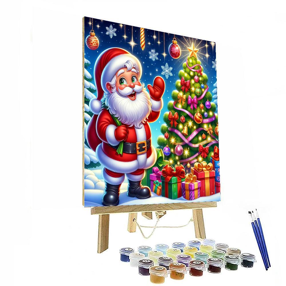 Enchanting Christmas Scenes Paint By Numbers