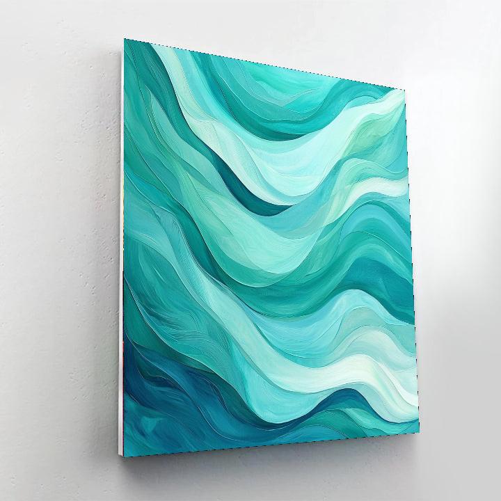 Michelangelo Inspired The Grace Of Waves  Paint By Color