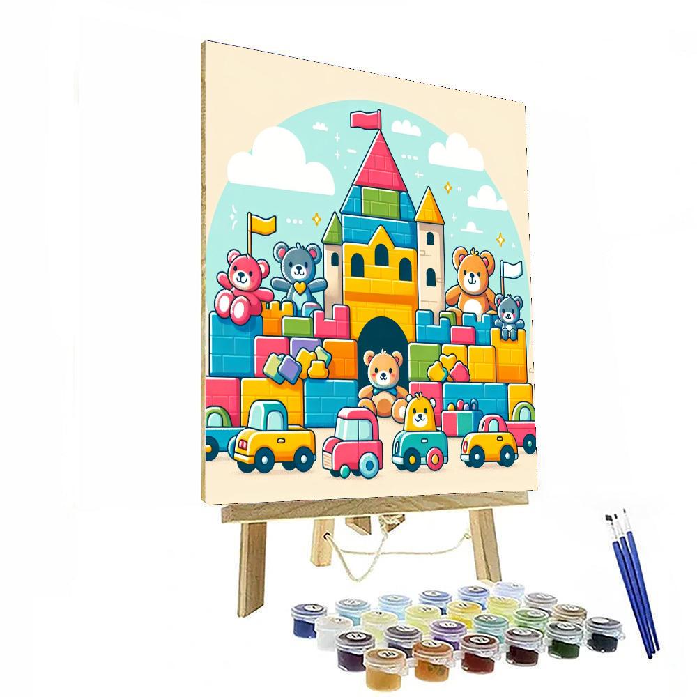 Magical Toy Kingdom Paint By Numbers
