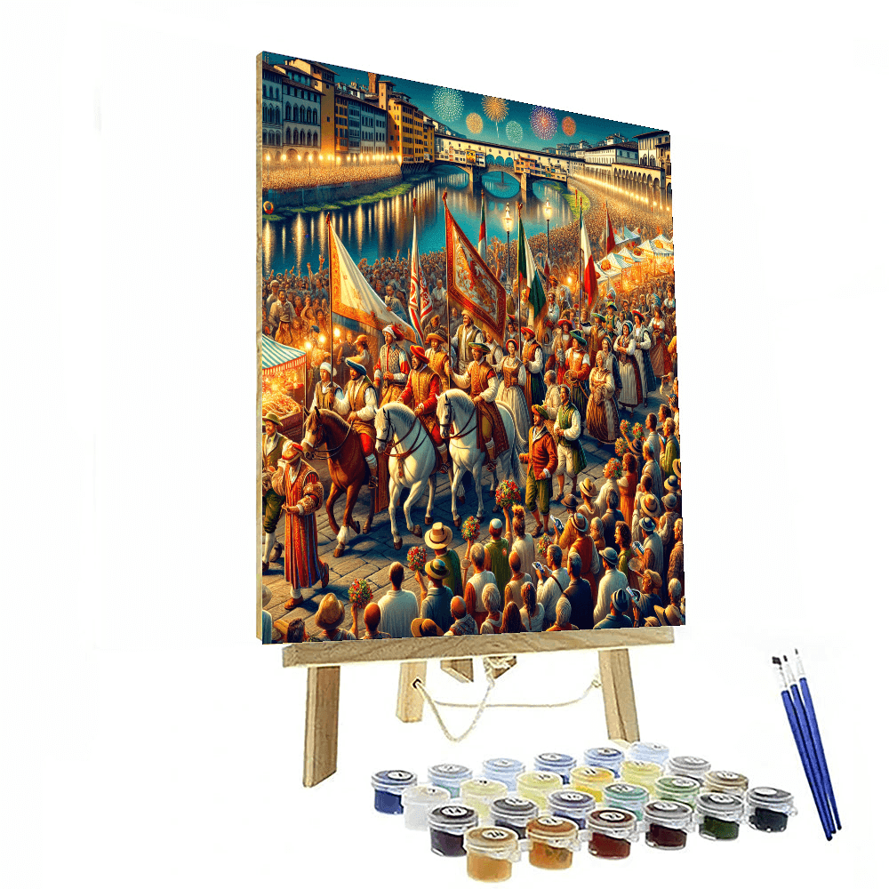 Festa Di San Giovanni - Italy Paint By Color