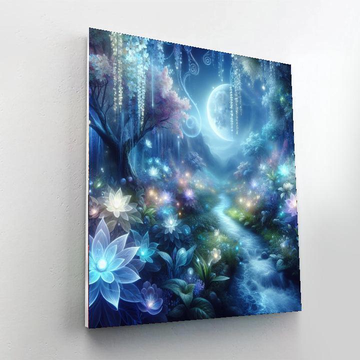Ethereal Garden Glow Painting By Numbers Kit