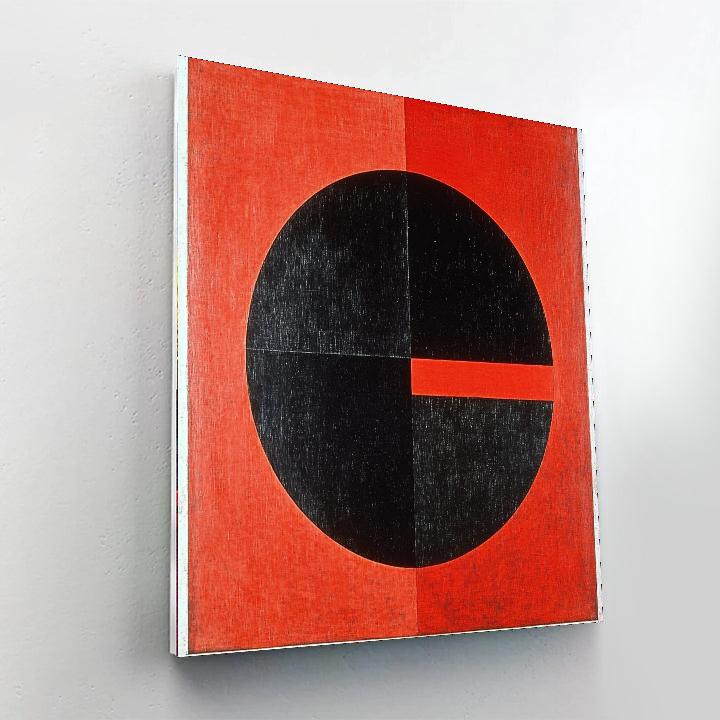 Kazimir Malevich Inspired Primal Geometry  Paint By Numbers