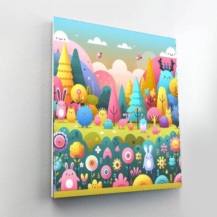 Wonderland Wishes Paint By Color