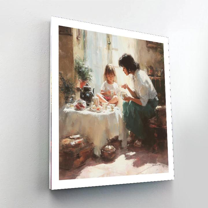 Portrait Of Comfort Paint By Numbers Kits