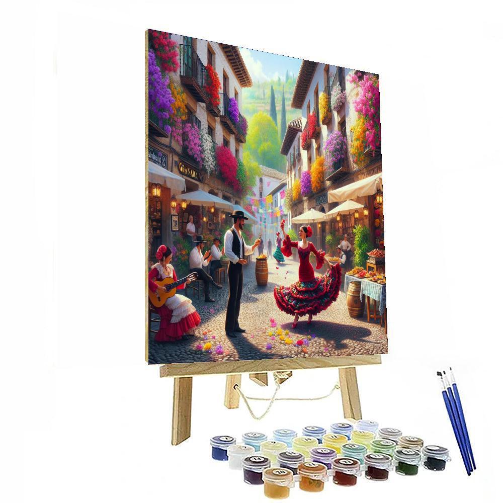 Fiesta De Las Cruces - Granada Paint By Numbers
