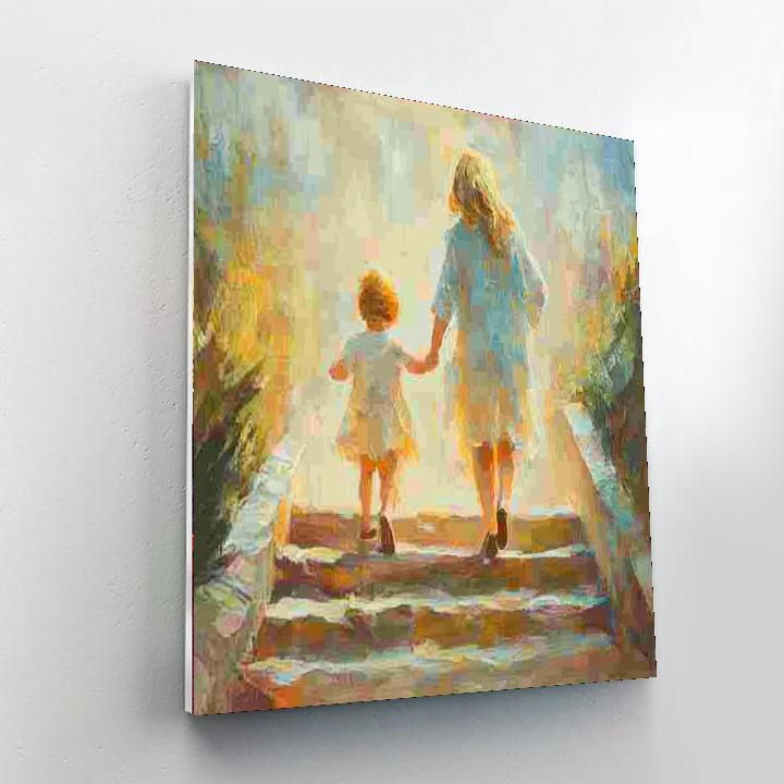 First Steps Of Love Paint By Number