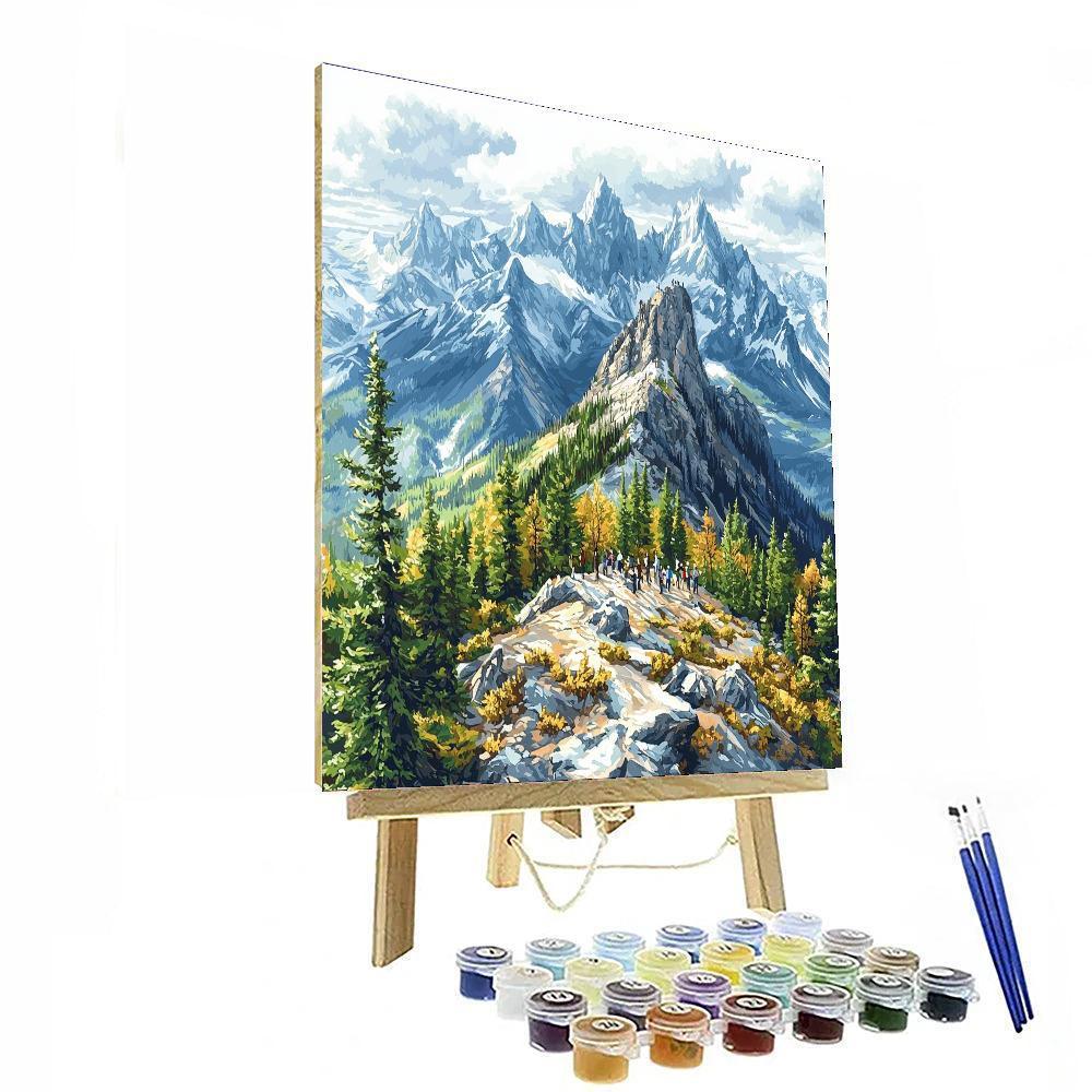 Banff Gondola - Canada Numbered Painting Kits