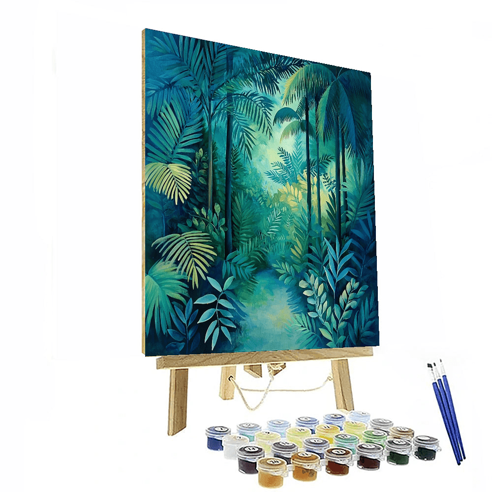 Henri Rousseau Inspired Mystical Woods  Paint By Numbers Kits