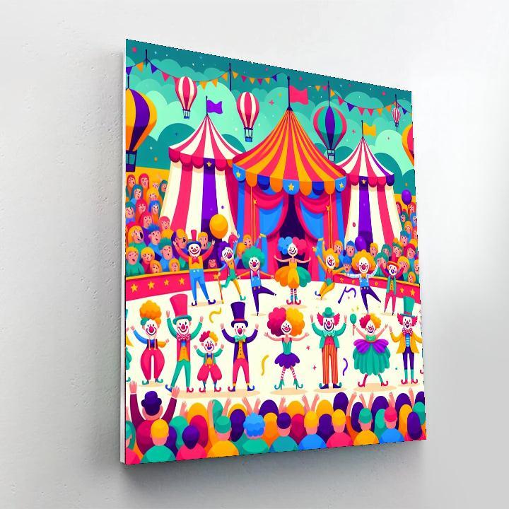 Magic Circus Paint By Number