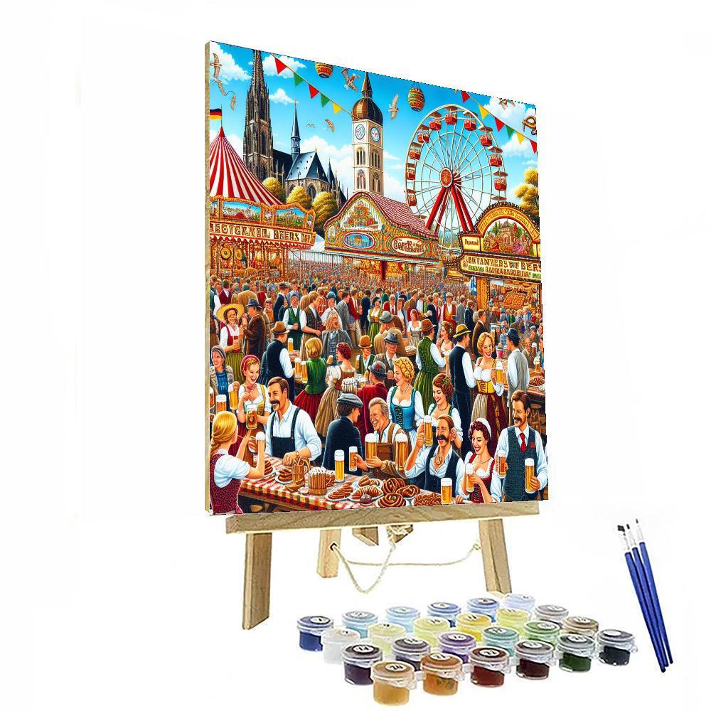 Frühjahrsvolksfest - Germany Paint By Color