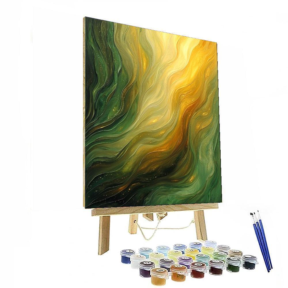 Caravaggio Inspired Flow Of Essence  Paint By Numbers Kits