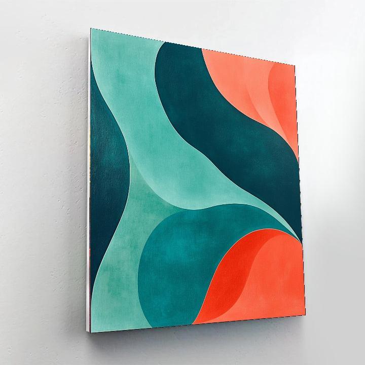 Michelangelo Inspired Eternal Dance  Painting Number Kit