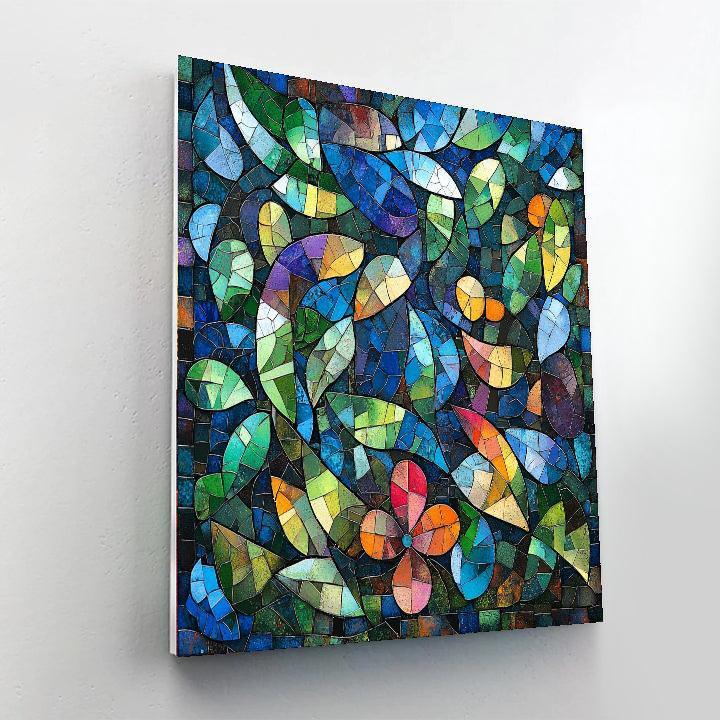 Paul Cézanne Inspired Vibrant Mosaic Of Nature  Paint By Numbers Kits