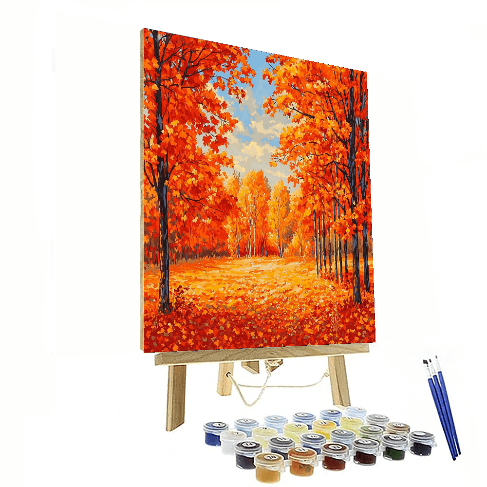 Turner Inspired The Spirit of Autumn - DIY Painting By Numbers Kit