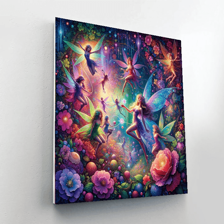 Fantastical Fairy Realm Paint By Number