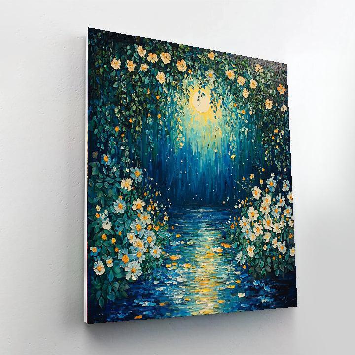 Vincent Van Gogh Inspired Night Garden Serenade  Paint By Numbers