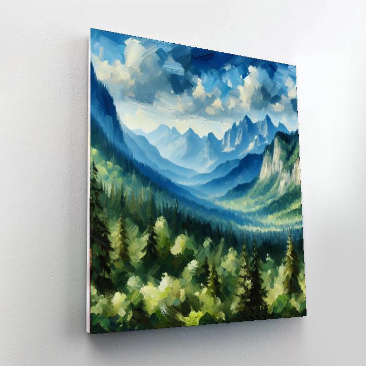 National Park Harmony Number Painting