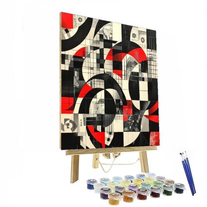 Banksy Inspired Economic Paradox  Paint By Color