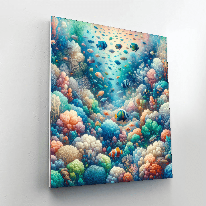 Under The Ocean's Embrace Paint By Number