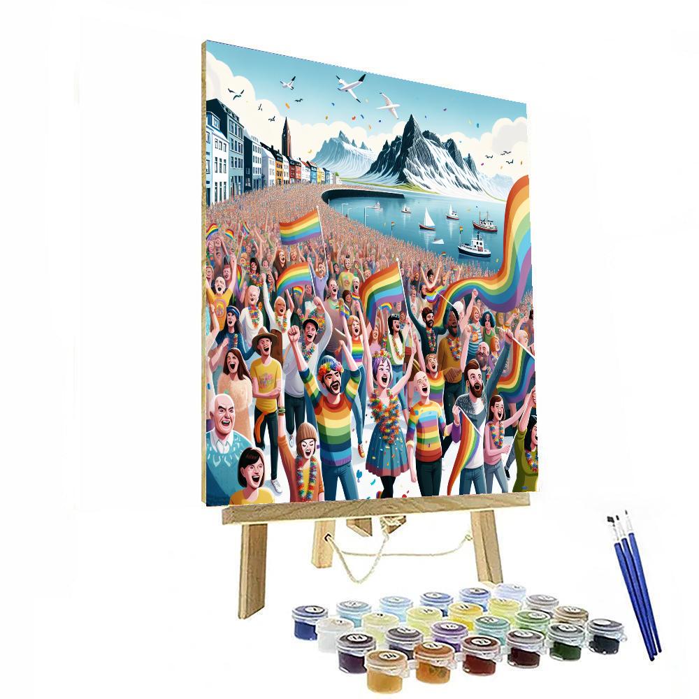 Reykjavik Pride - Reykjavik Paint By Numbers Kits