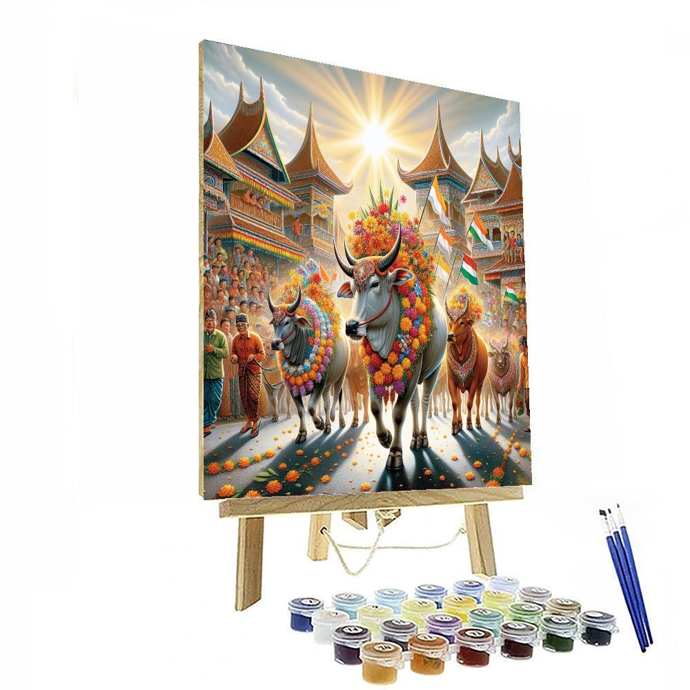 Karnaval Sapi Sonjaya Numbered Painting Kits