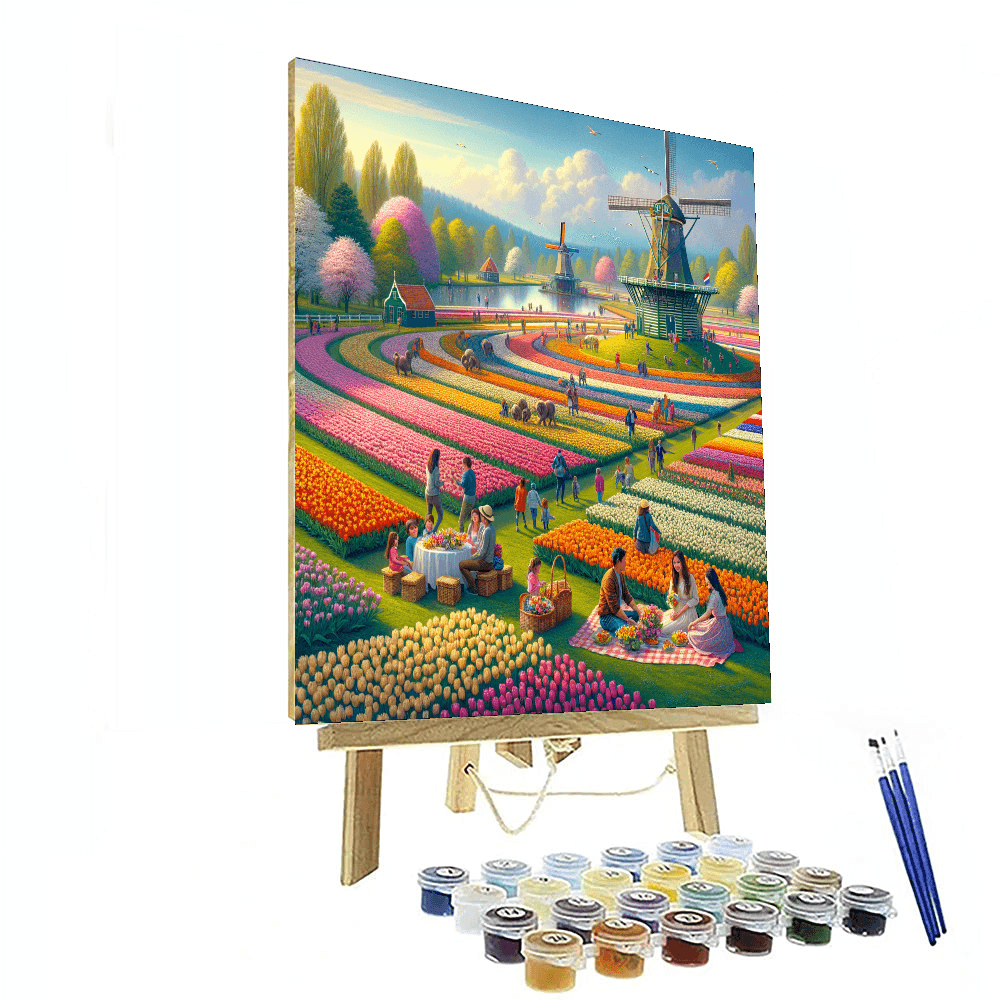 Keukenhof - Netherlands Paint By Numbers Art