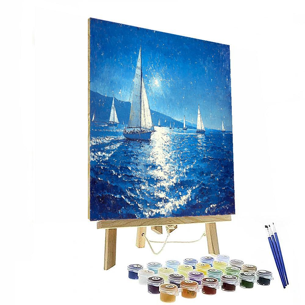 Winslow Homer Inspired Timeless Sailing  Paint By Numbers