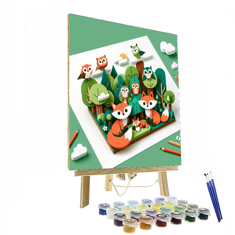 Woodland Wonders Paint By Numbers Kits