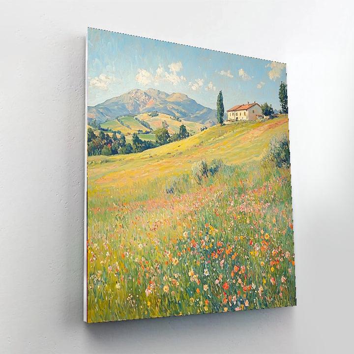 Paul Cézanne Inspired Ethereal Meadow  Paint By Numbers Kits
