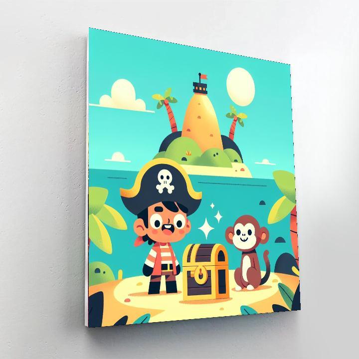 Mystery Island Exploration Paint By Numbers Kits