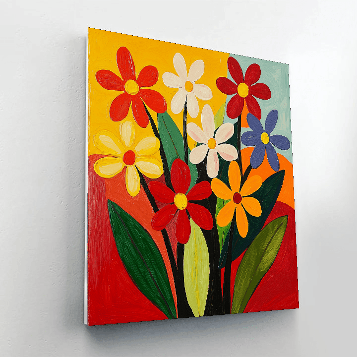 Henri Matisse Inspired Blossom Magic  Painting By Numbers Kit