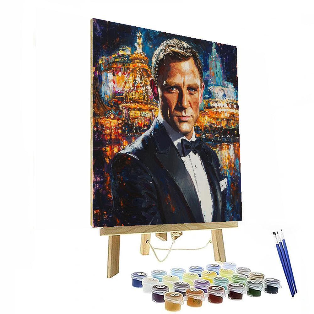 Daniel Craig: The Daring Legacy Of James Bond Paint By Color