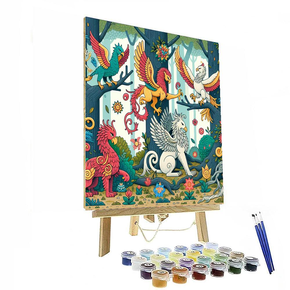 Mythical Missions Number Painting