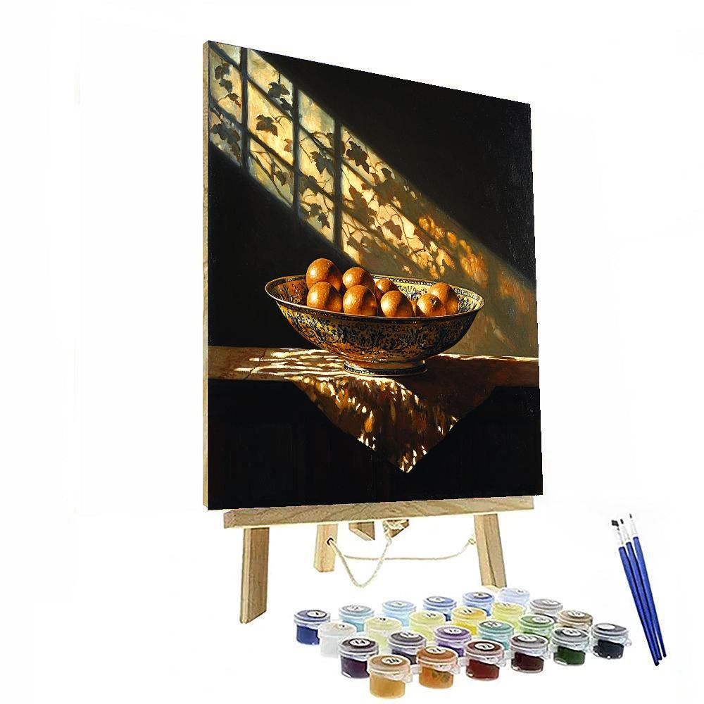 Caravaggio Inspired Harmony In Contrast  DIY Paint By Numbers