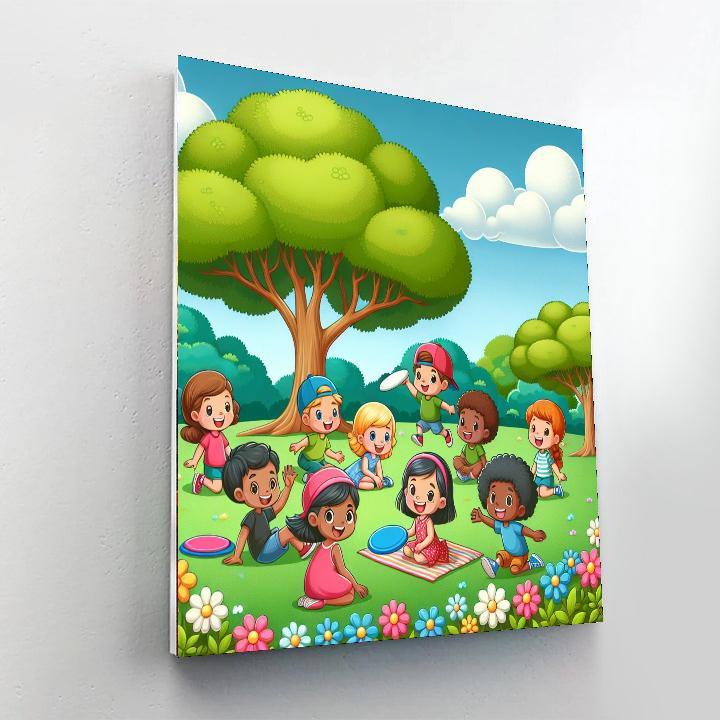 Sunny Park Adventures Paint By Number