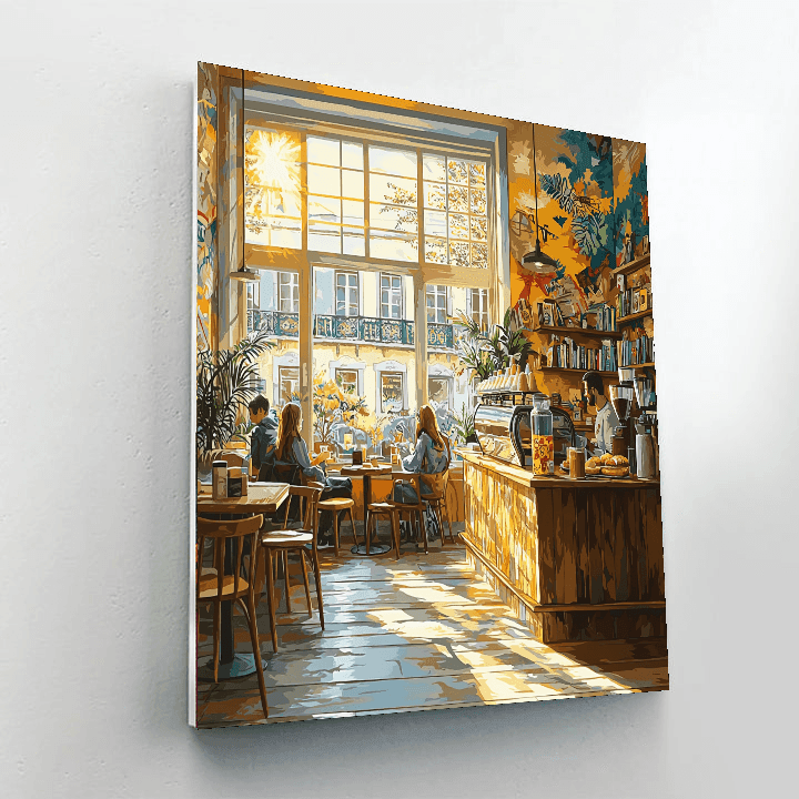 Wanderlust Coffee Numbered Painting Kits