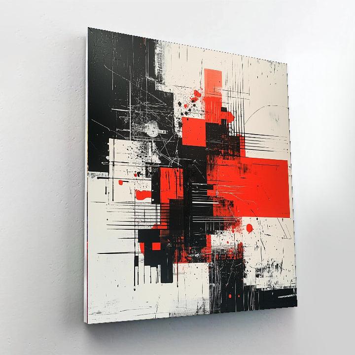 Banksy Inspired Lost Connections  DIY Paint By Numbers