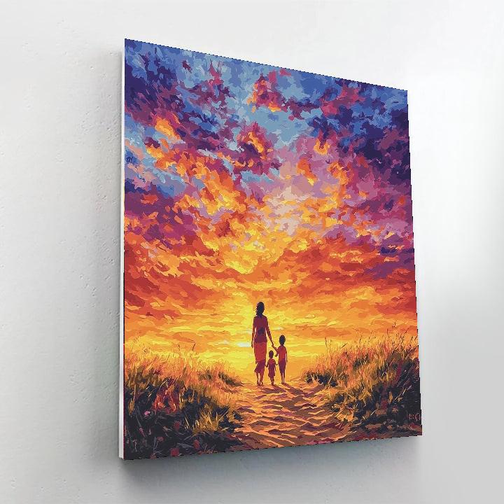 Sunset Stroll Paint By Numbers Kits