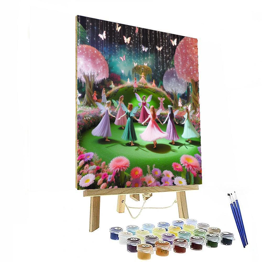 Joyful Fairy Festival DIY Paint By Numbers