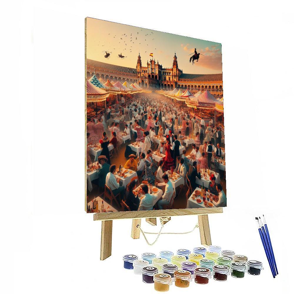 Seville April Fair Paint By Number