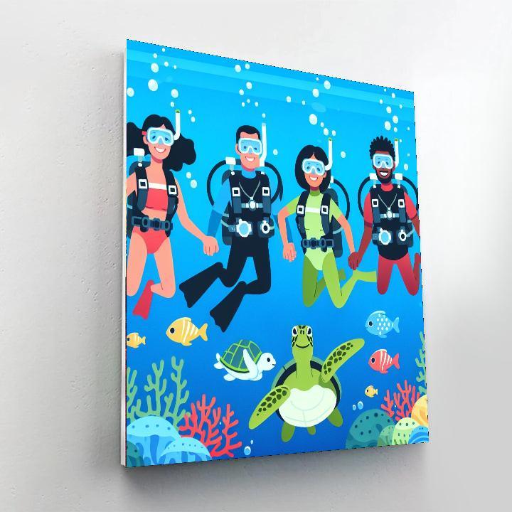 Ocean Adventurers Paint By Numbers