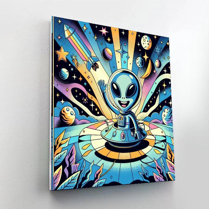 Space Explorer Coloring Quest Paint By Color