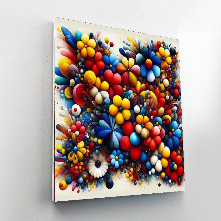 Floral Fantasia Whimsy Numbered Painting Kits