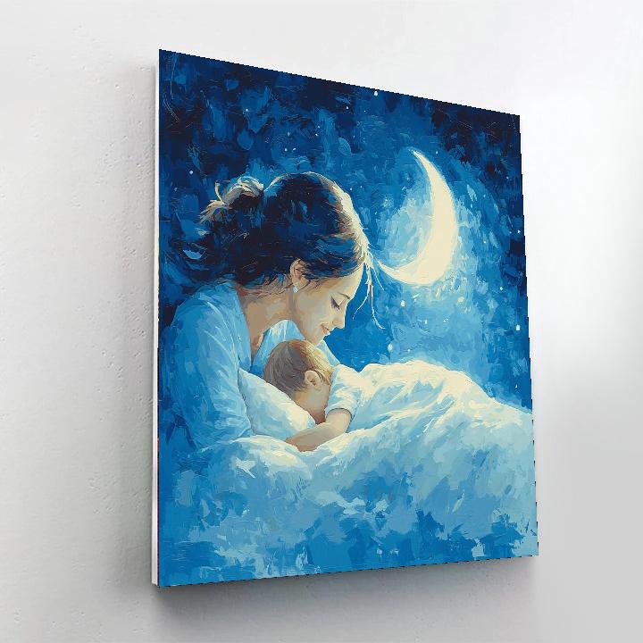 Crescent Dreams Painting Number Kit