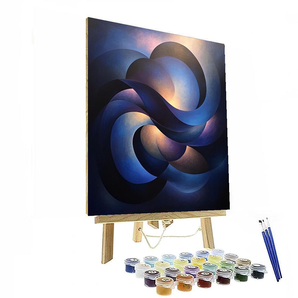 Caravaggio Inspired Eclipse Of The Mind  Number Painting