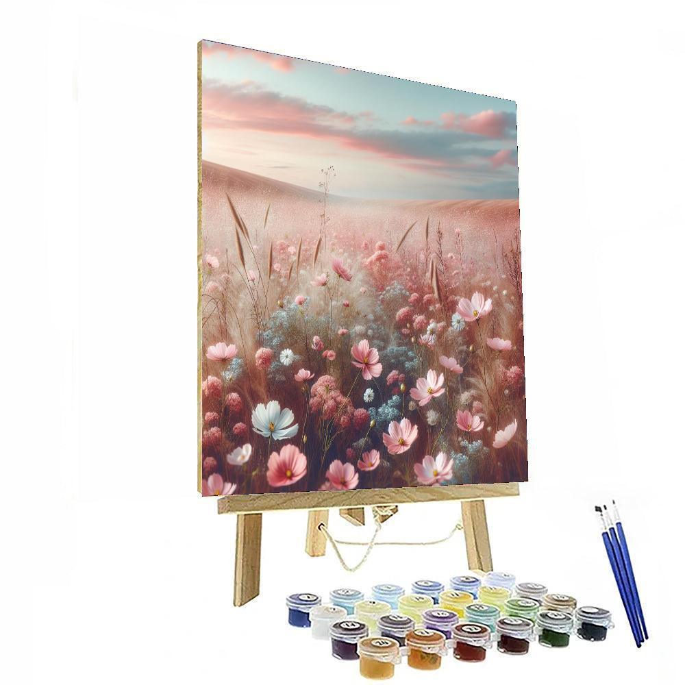 Blushing Meadows Numbered Painting Kits
