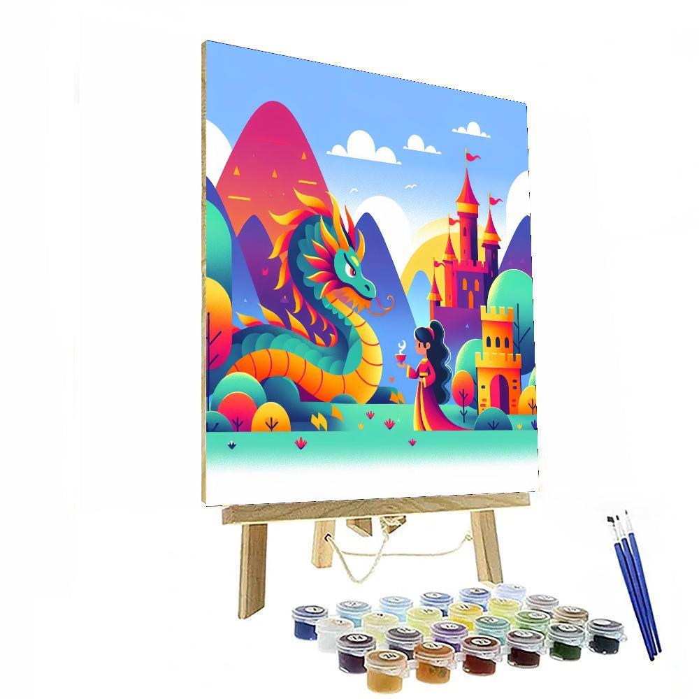 Dragon Realm Adventure Paint By Numbers Kits
