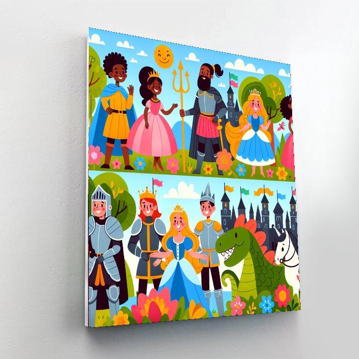 Fairytale Adventure Quest Paint By Number
