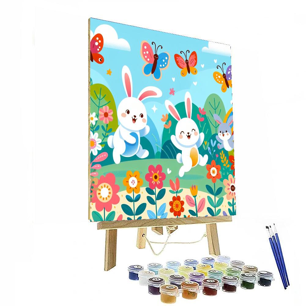 Playful Garden Frolic Paint By Numbers Kits
