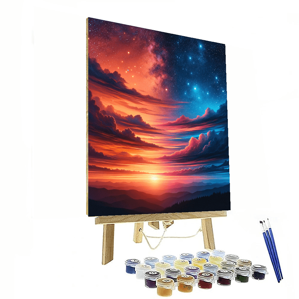 Enchanting Evening Sky Paint By Number